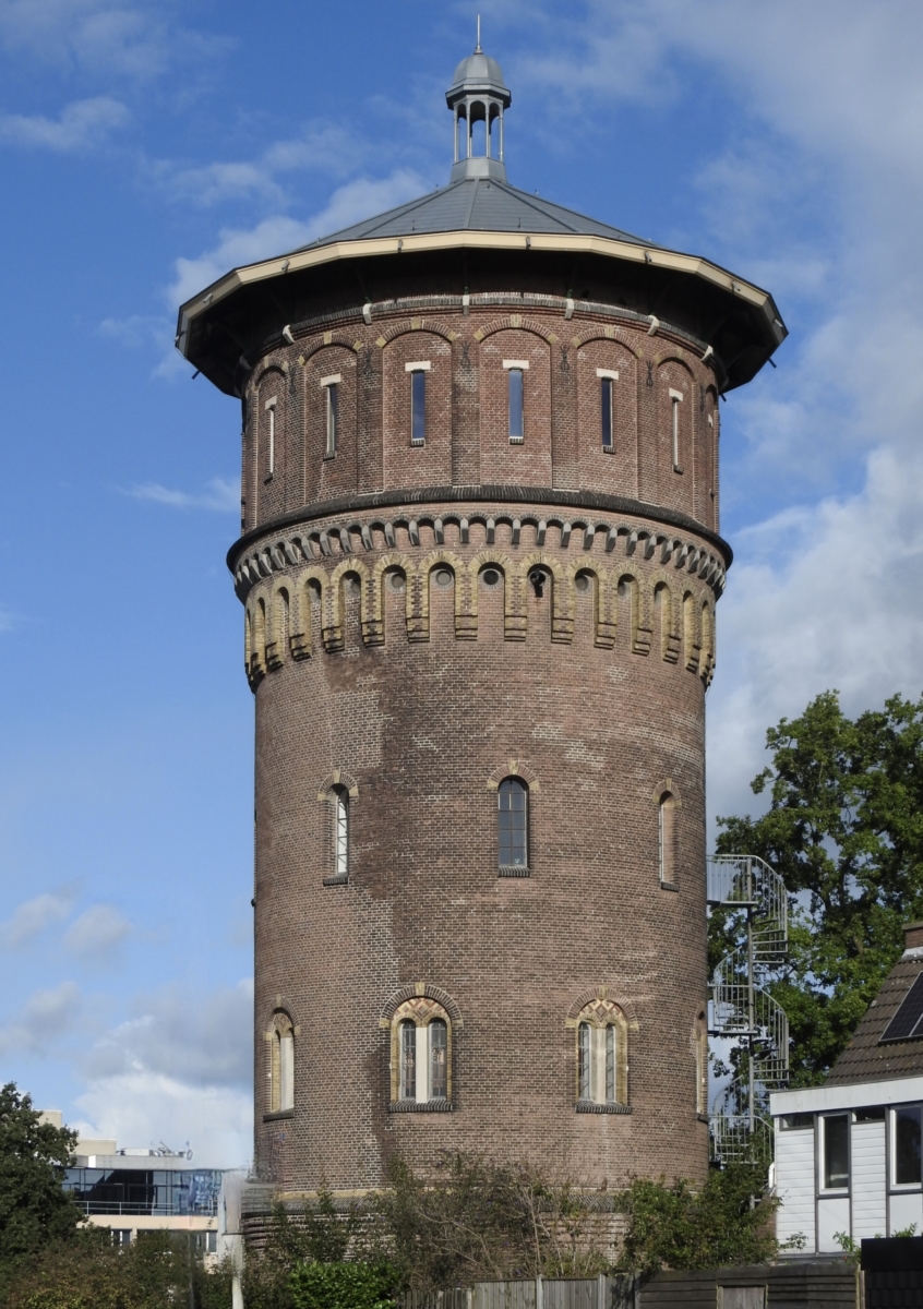 De watertoren in Bergen op Zoom