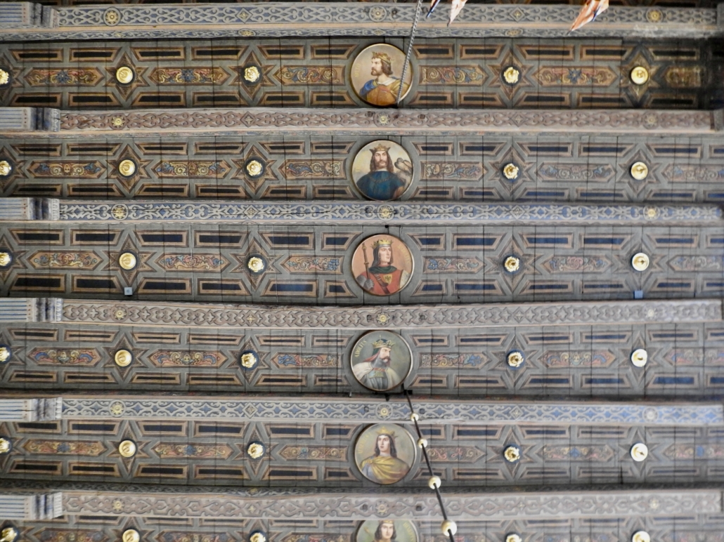 Plafond in de grote zaal