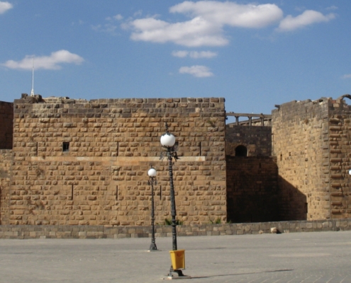 Het Qala'at (fort)/ theater van buitenaf